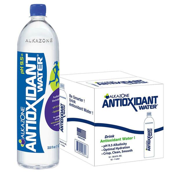 Alkazone 33.8 oz Antioxidant Water - Pack of 12 834-12